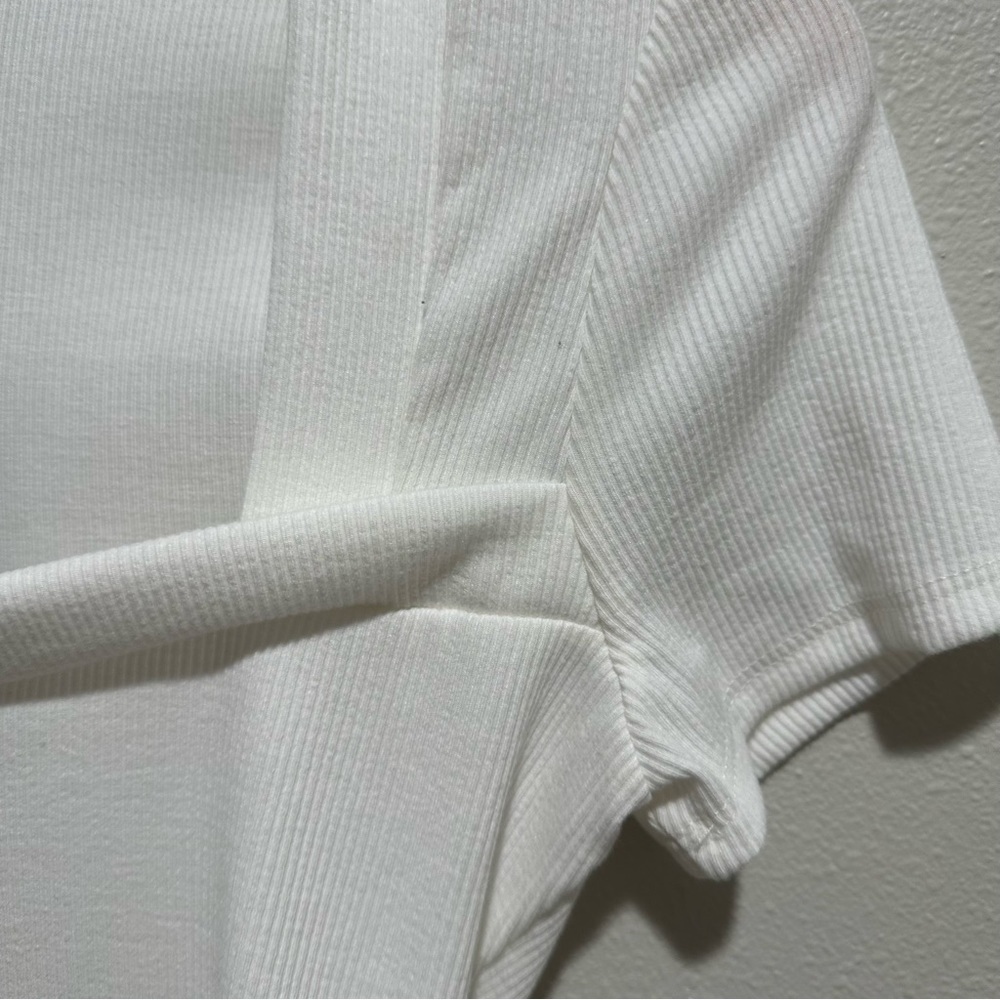 **NWT** Lulu’s Ribbed Square Neck Top - Picture 8 of 9